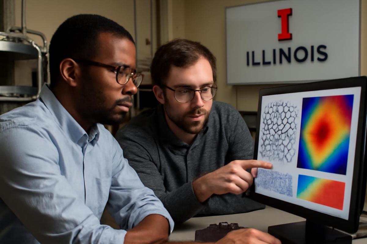 Investigadores diseñan un film magnético con patrones hexagonales.