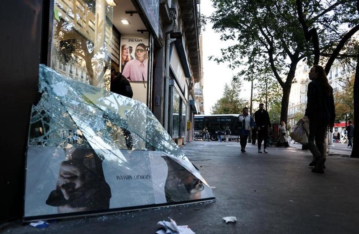 Alrededor de 410.000 personas participan en una nueva ronda de protestas en toda Francia.