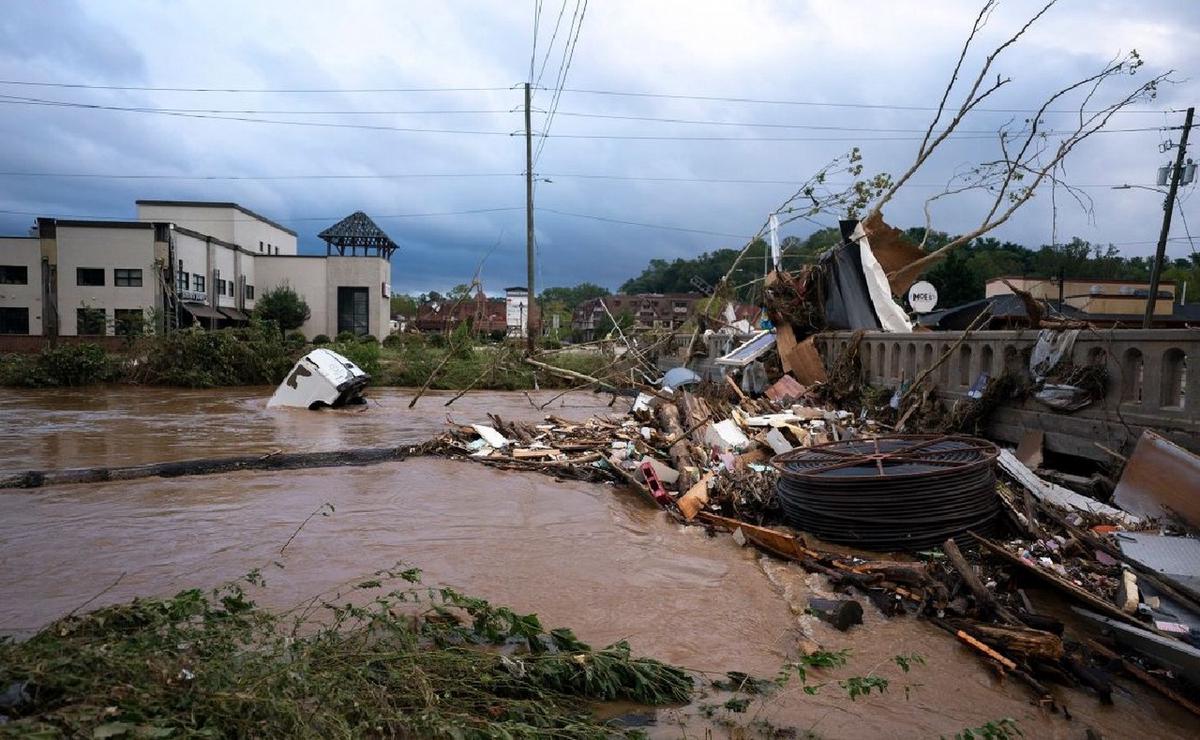 FOTO: El paso del huracán Helene en Estados Unidos. (Foto: NBC/CNN/CTIF.org)