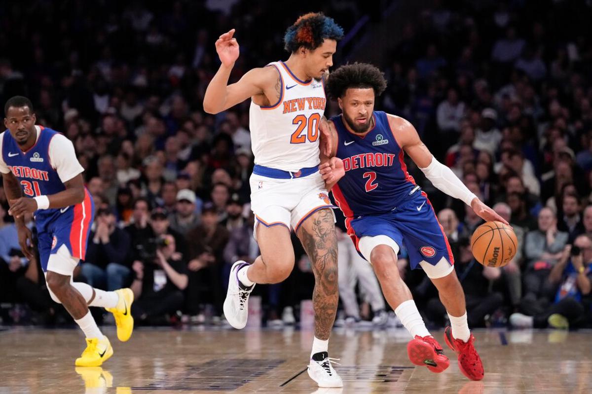 Con 42 puntos y 13 asistencias de Cunningham, Pistons derrotan 126-111 a Knicks