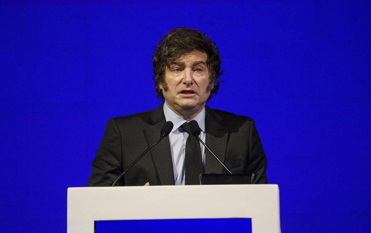 El presidente Javier Milei.