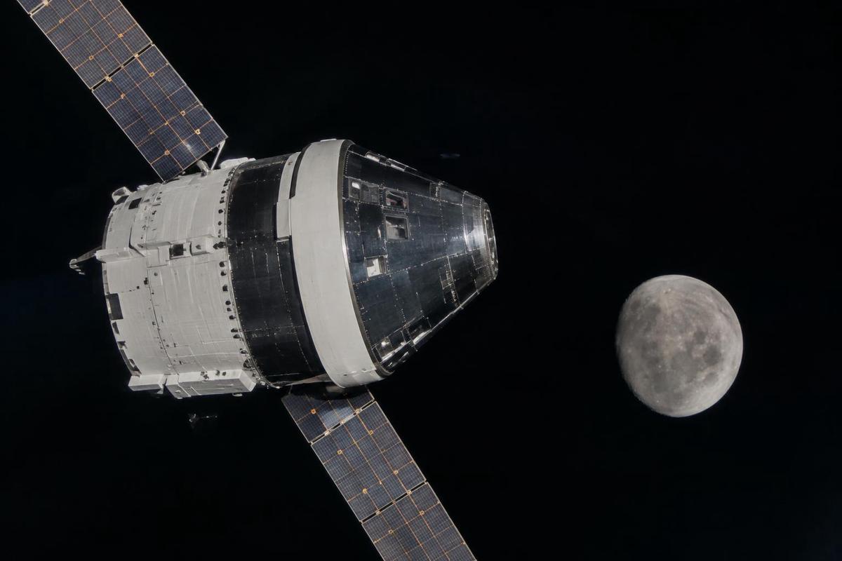 Niveles de radiación cerca de la Luna