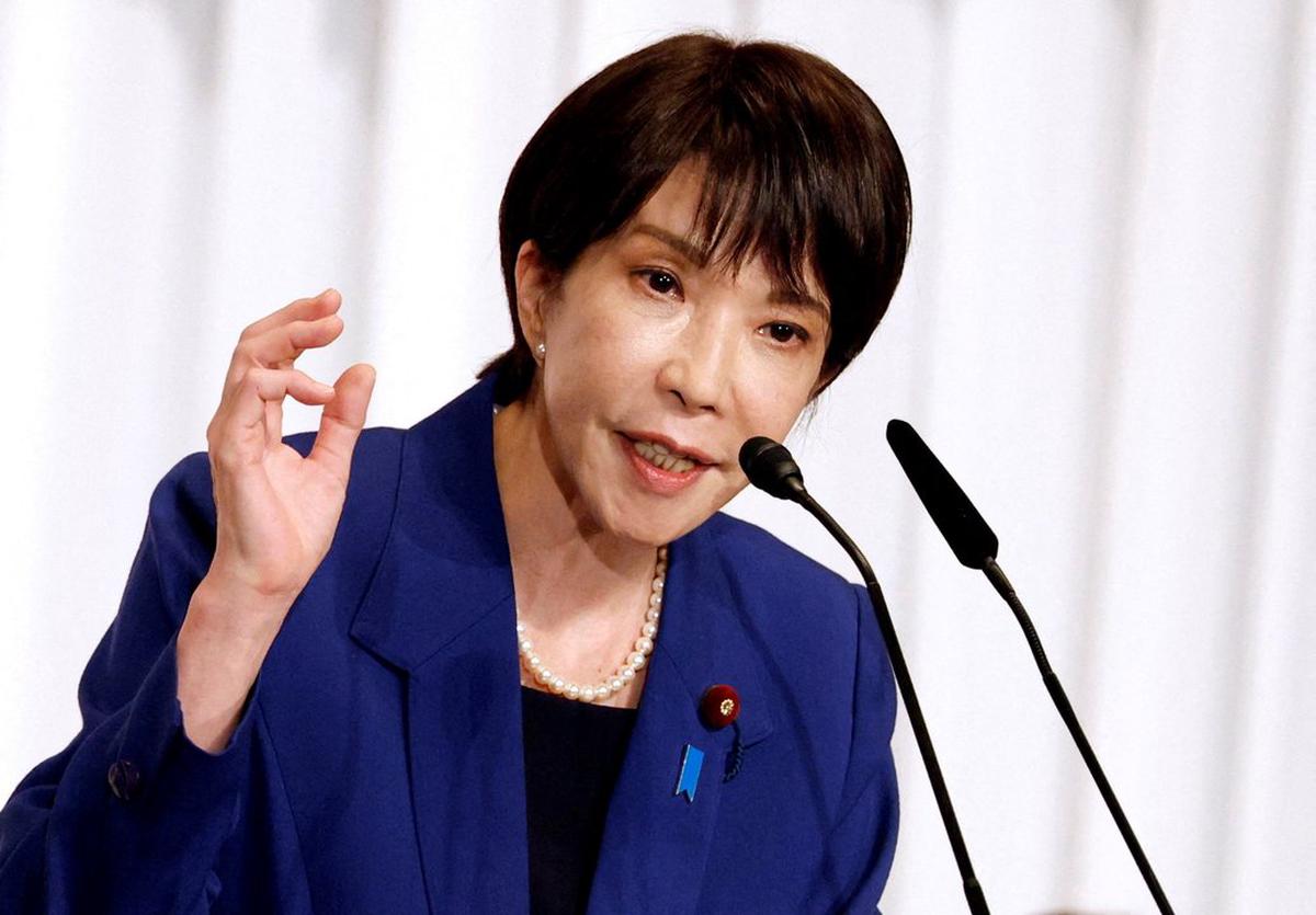 La primera ministra japonesa, Sanae Takaichi.