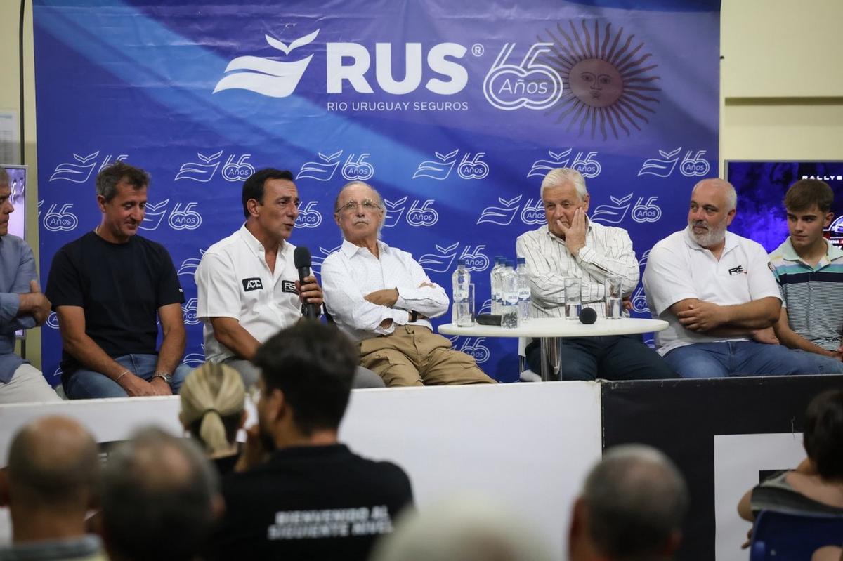 FOTO: Tropiano, el coordinador del rally de ACTC, que sorteará un 0Km el domingo