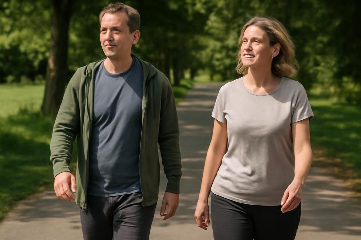 Caminar mejora la salud intestinal