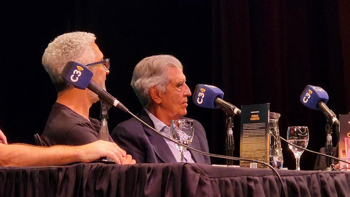 FOTO: Miguel Clariá, en la presentación de 