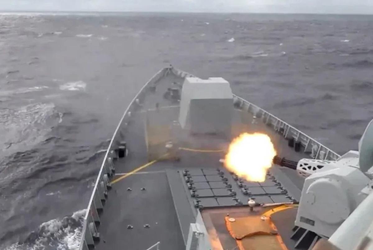 China practica ejercicios militares cerca de Taiwán.