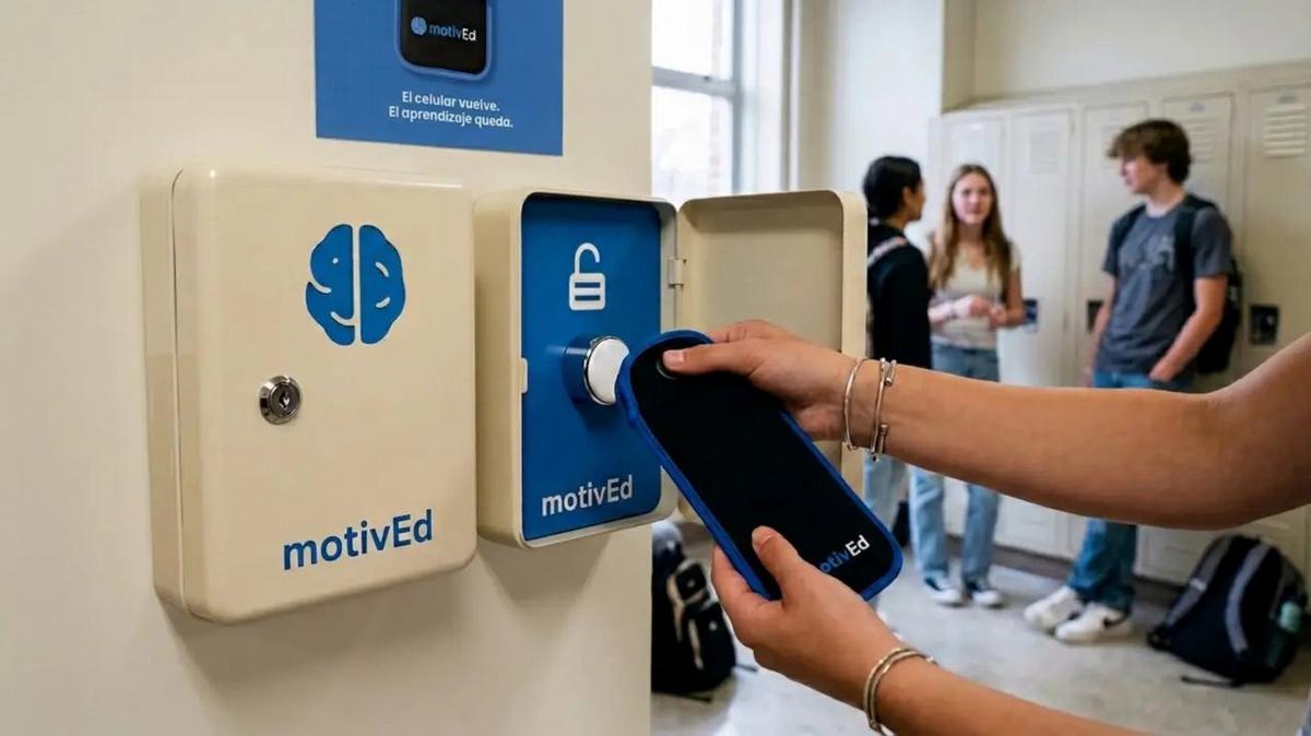 Un innovador proyecto argentino busca gestionar el uso de celulares en las escuelas