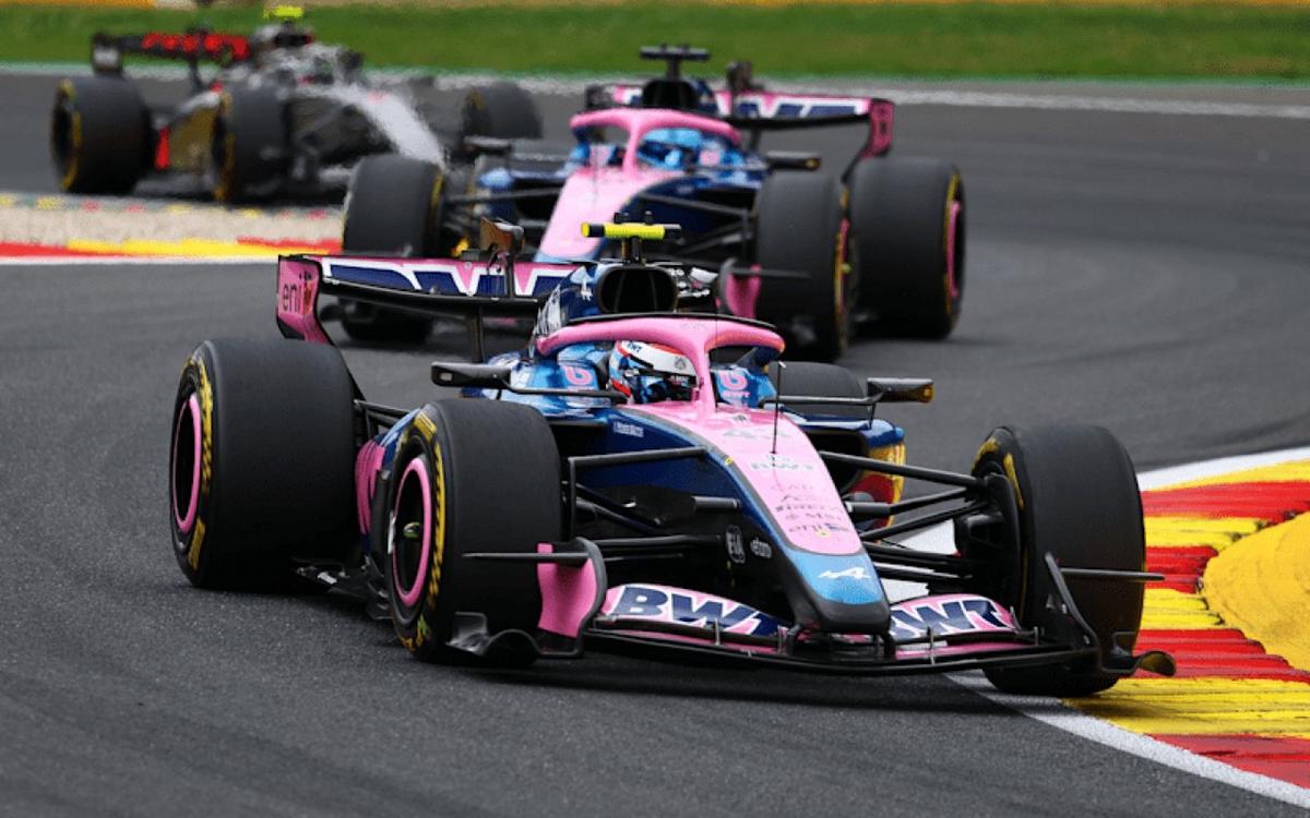 Después de pasar a Gasly y Lawson, Colapinto 'clasificó' hasta el final para ser 10°