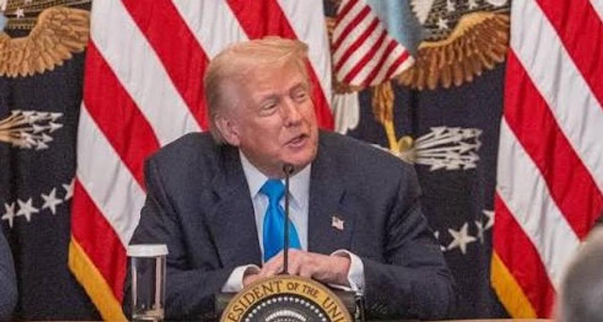 Los cubanos se fueron cuando habló Trump.