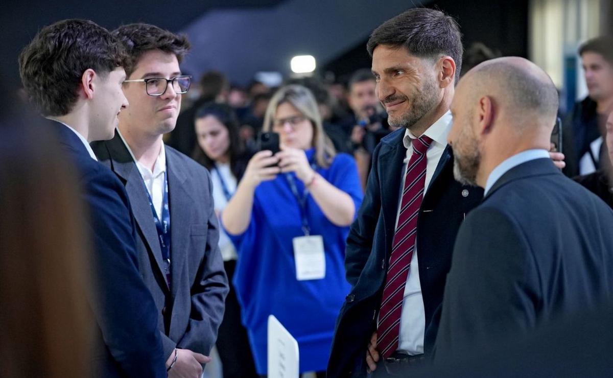 Pullaro en el Santa Fe Business Forum.