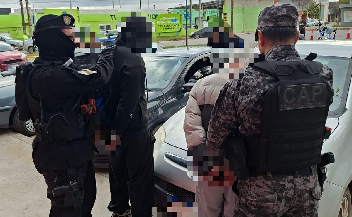 Dos detenidos por el robo de $12 millones a una inmobiliaria en Villa María.