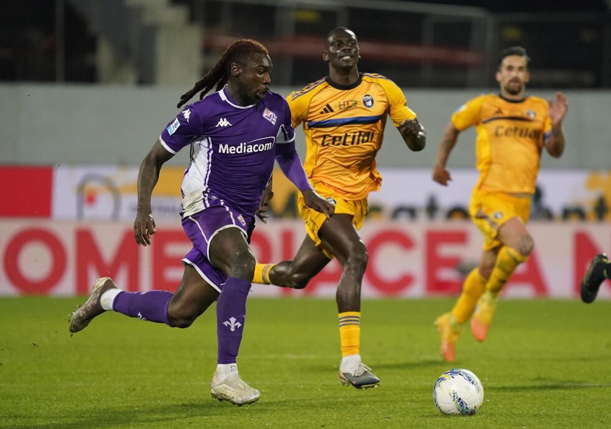 Gol de Kean da a Fiorentina un triunfo vital en duelo por el descenso en Serie A