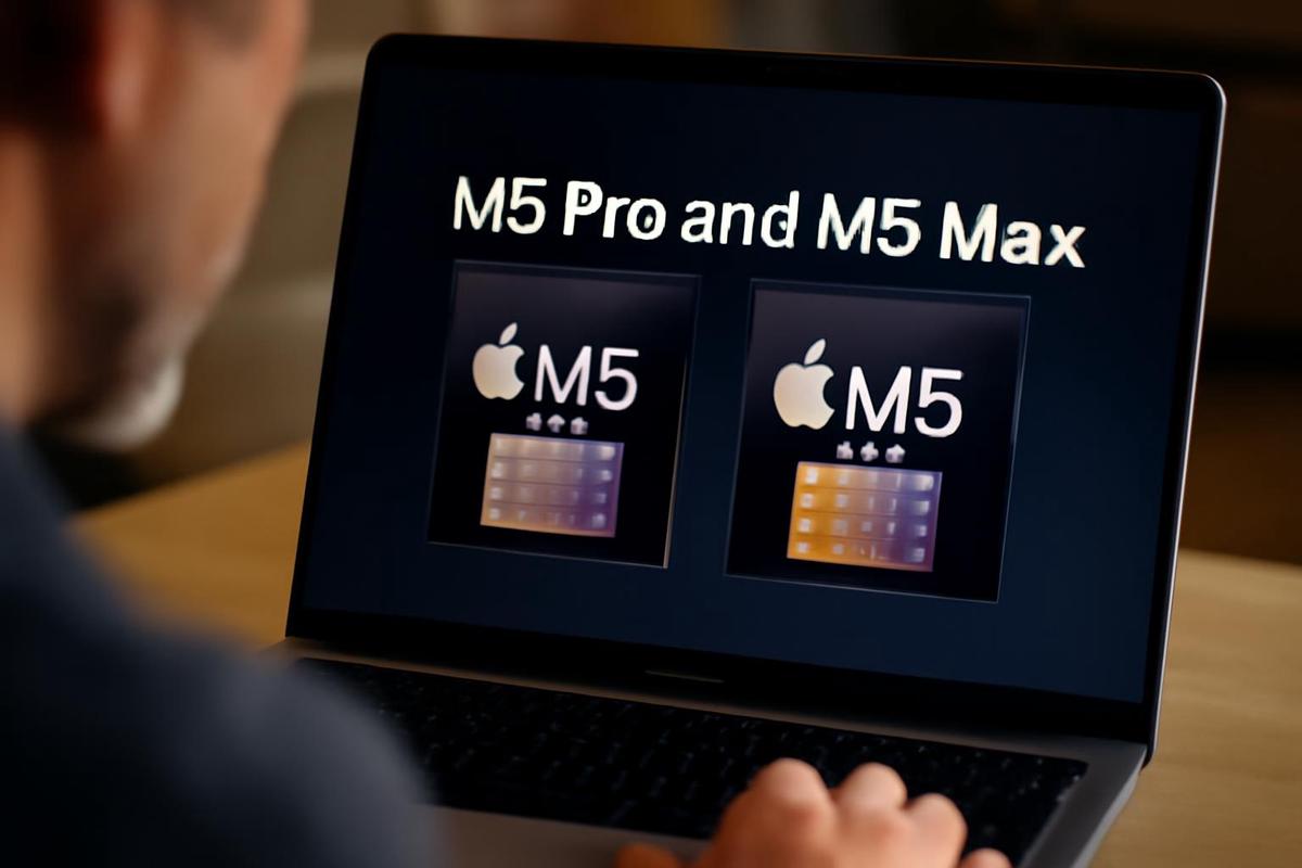 Apple M5 Pro y M5 Max