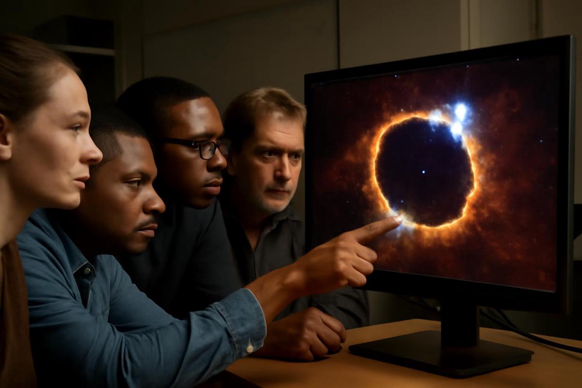 El 'Anillo de Diamante' en Cygnus X