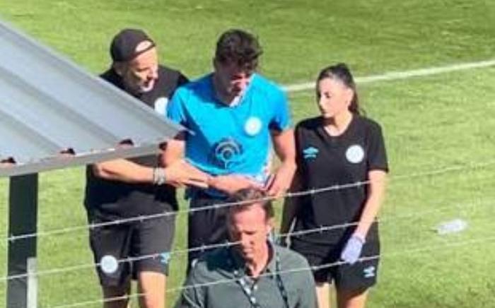 Alvaro Ocampo de Belgrano, se volvió a lesionar el hombro