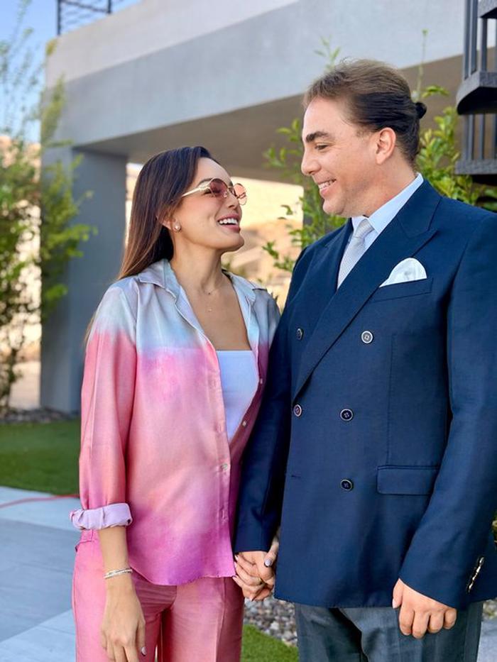Cristian Castro celebra su nuevo amor con Vanessa Ríos tras tres meses de relación