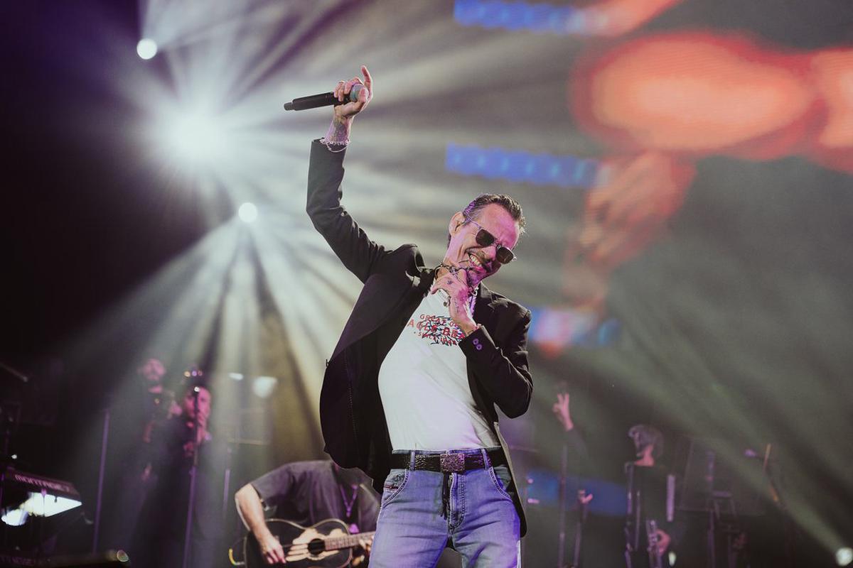 Marc Anthony deslumbró en un Movistar Arena sold out.