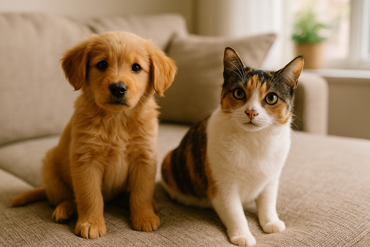 Gato jugando en una caja, su lugar favorito.