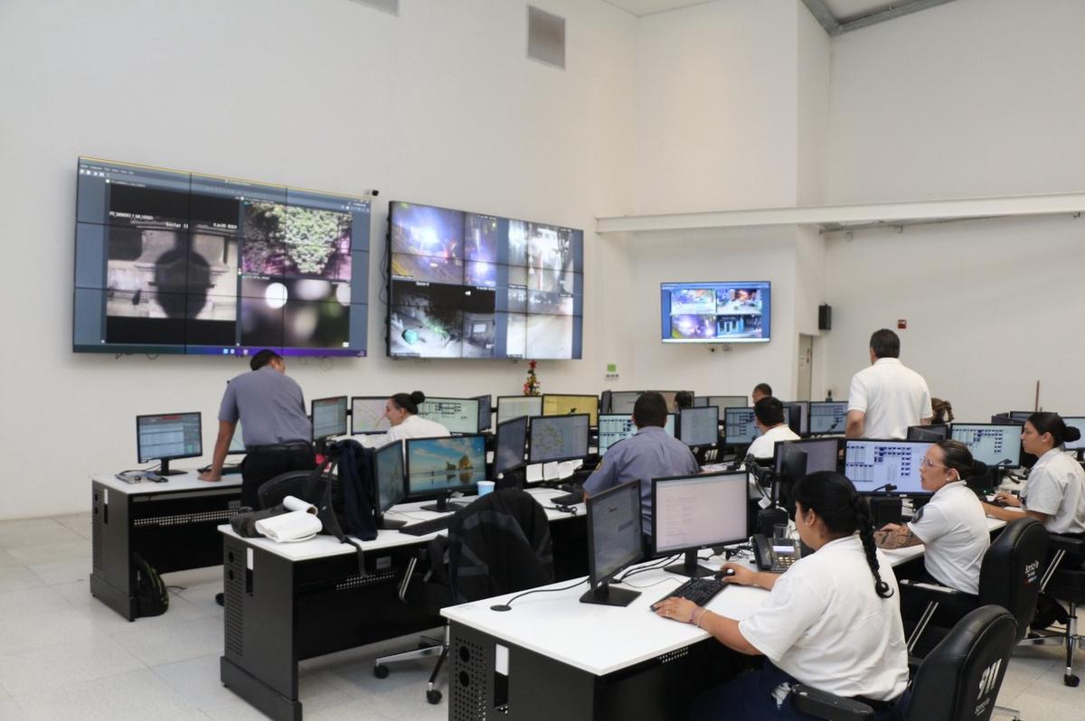 El centro de operaciones del sistema de emergencias 911.