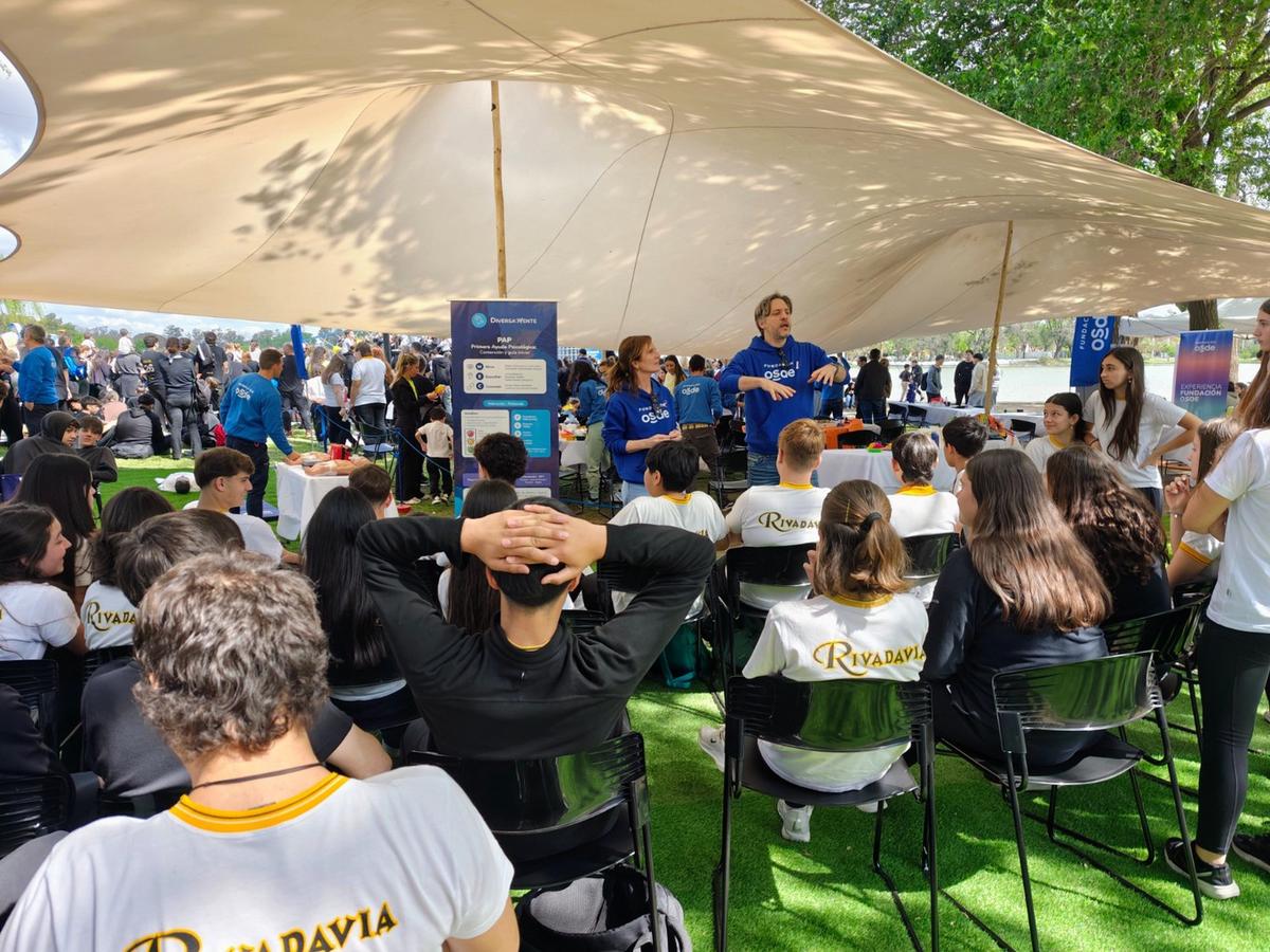 Villa María reunió actividades gratuitas de salud, arte y primeros auxilios.