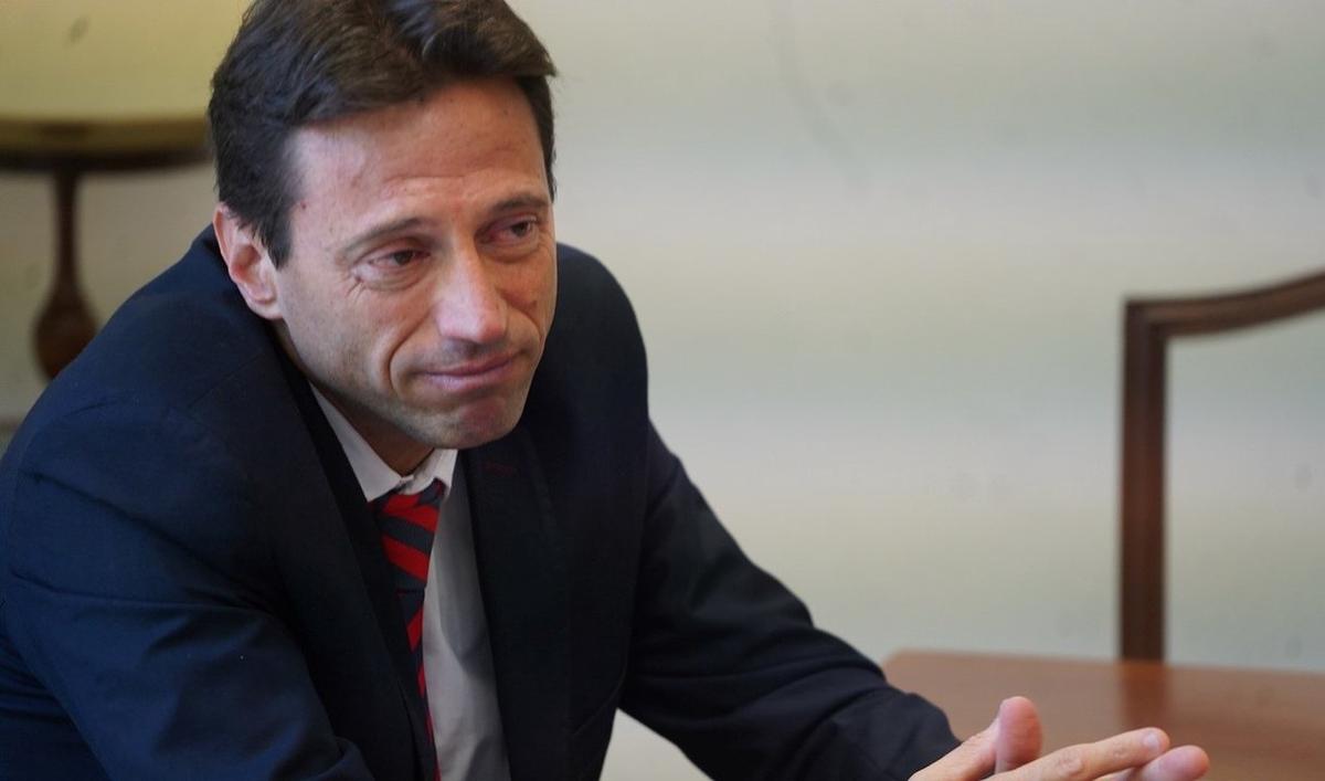 Marcelo Moretti, presidente de San Lorenzo.