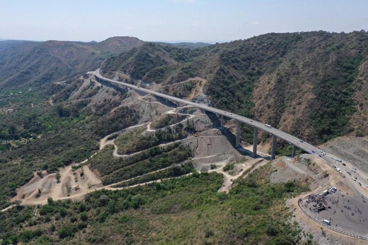 FOTO: La actual Ruta 34, conocida como el Camino de las Altas Cumbres. (Gob. Cba)