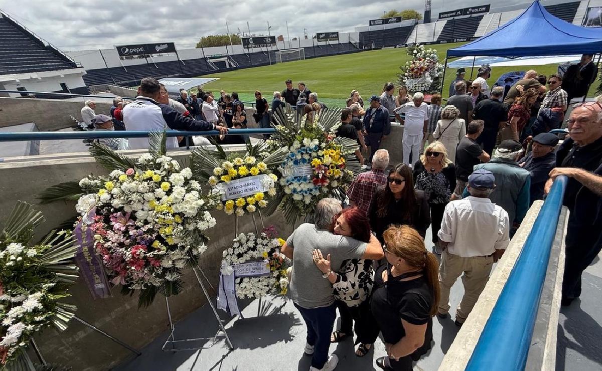 Último adiós a Daniel Willington (foto: Daniel Cáceres/Cadena 3)
