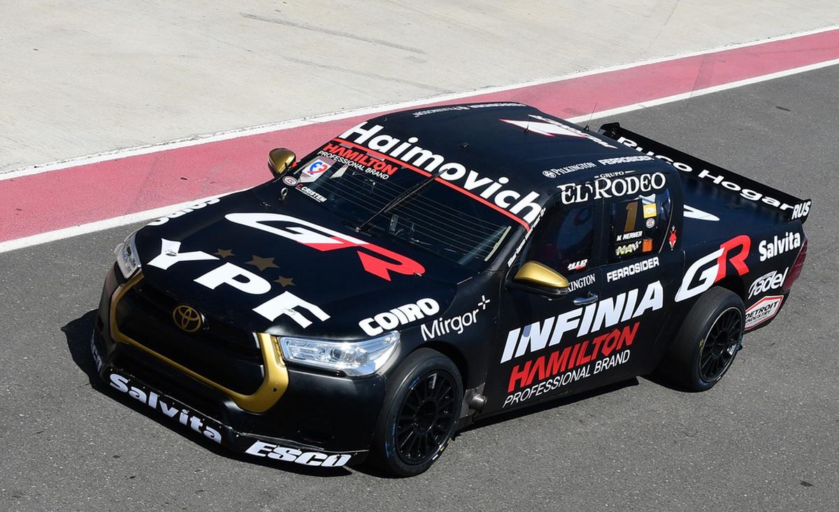 FOTO: Mariano Werner/Hilux, el mas rápido en segundo entrenamiento en San Juan.