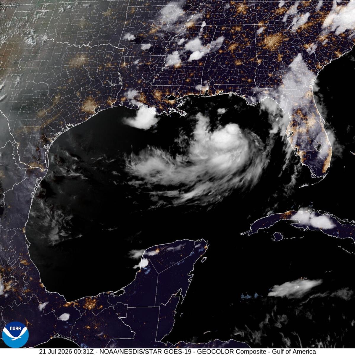 La tormenta tropical Bertha se fortalece y avanza hacia Florida y Alabama