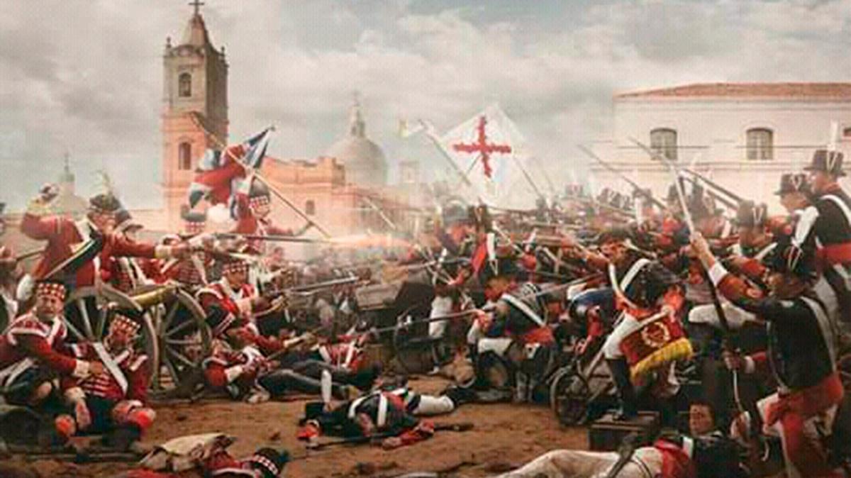 Segunda invasión inglesa en Buenos Aires, en 1807.