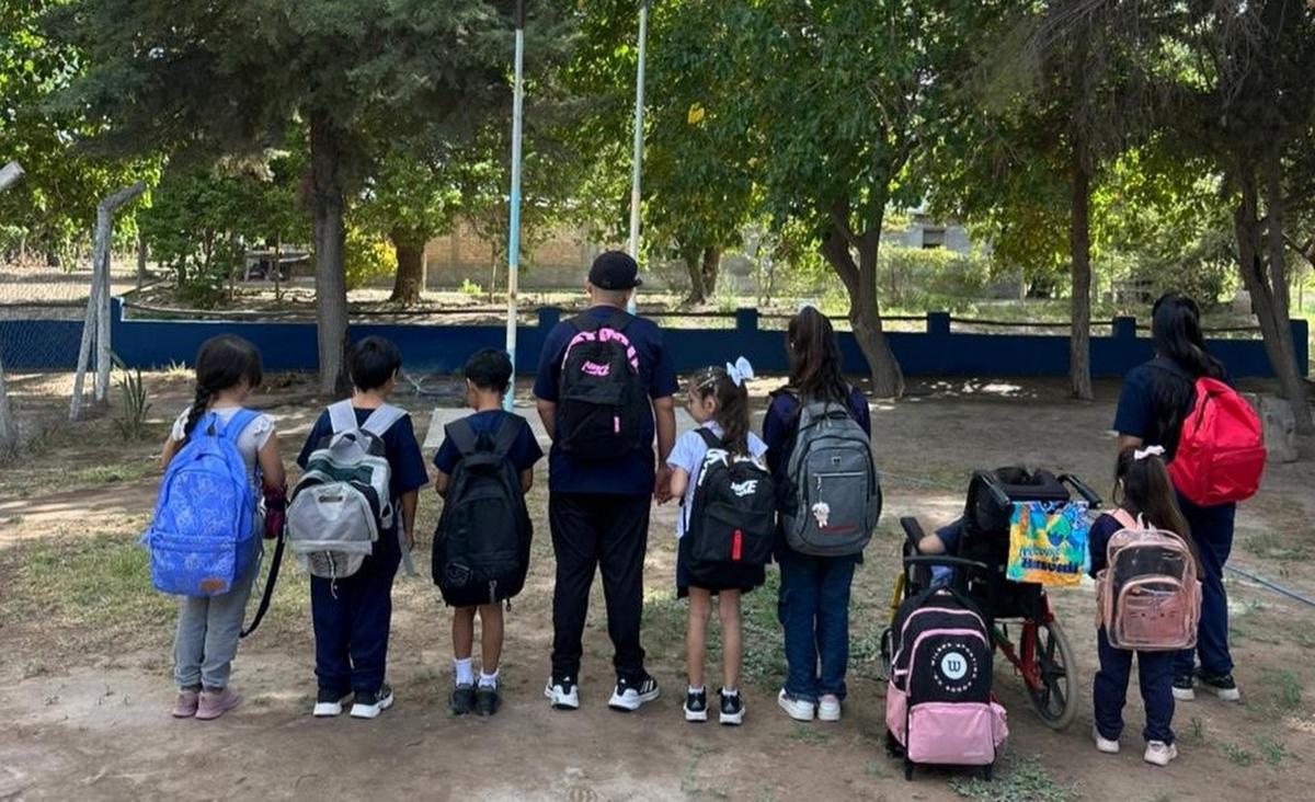 El Proyecto Mochi Mendoza entrega 3.512 mochilas a estudiantes en su décima campaña