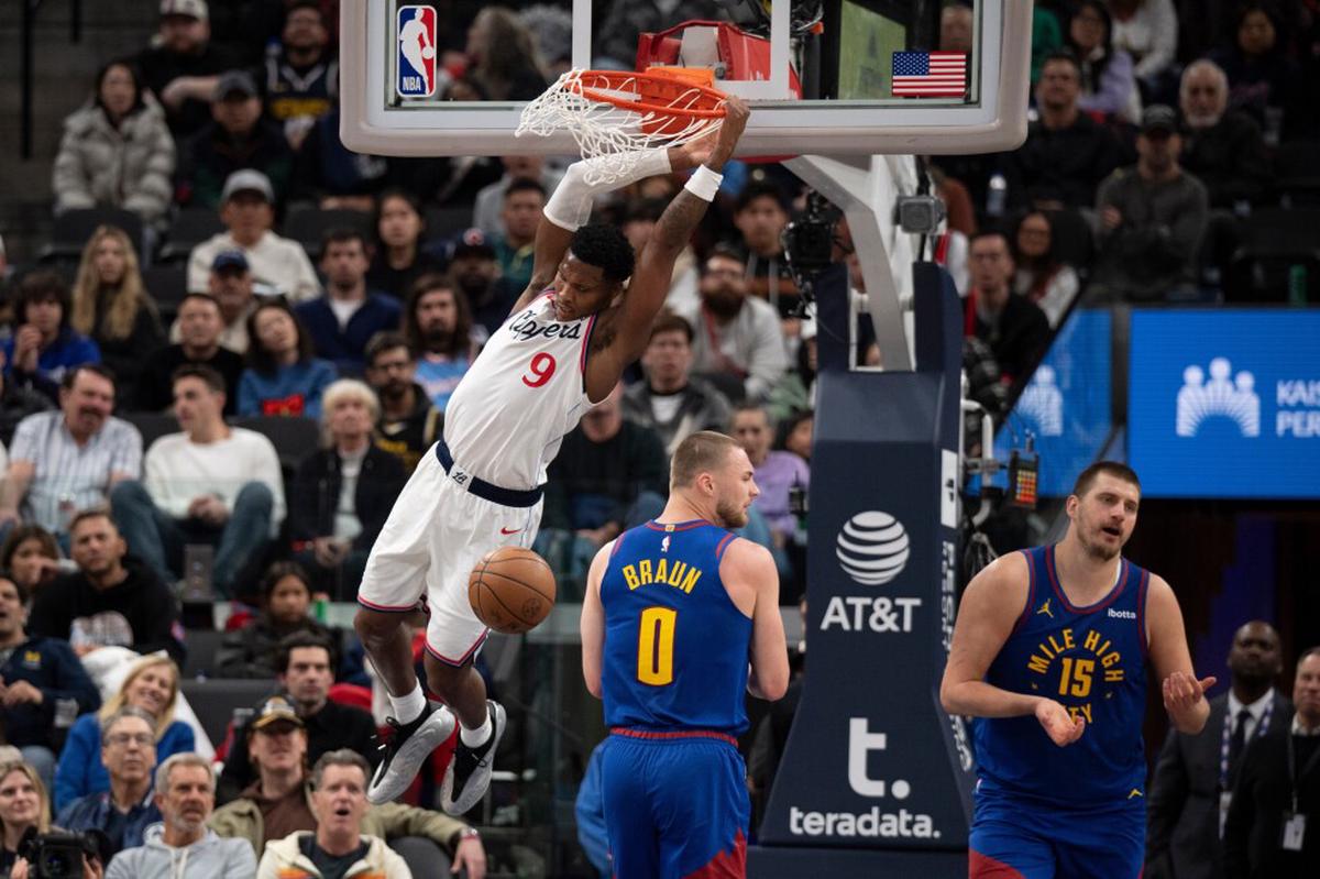 Mathurin anota 38 puntos en su debut como local con Clippers, que superan 115-114 a Nuggets