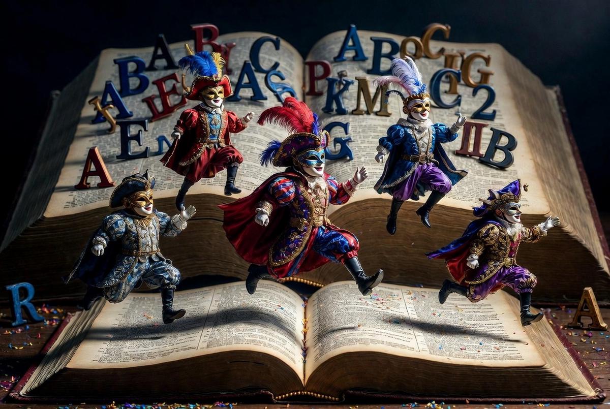 Los homónimos en español, un carnaval lingüístico lleno de sorpresas.