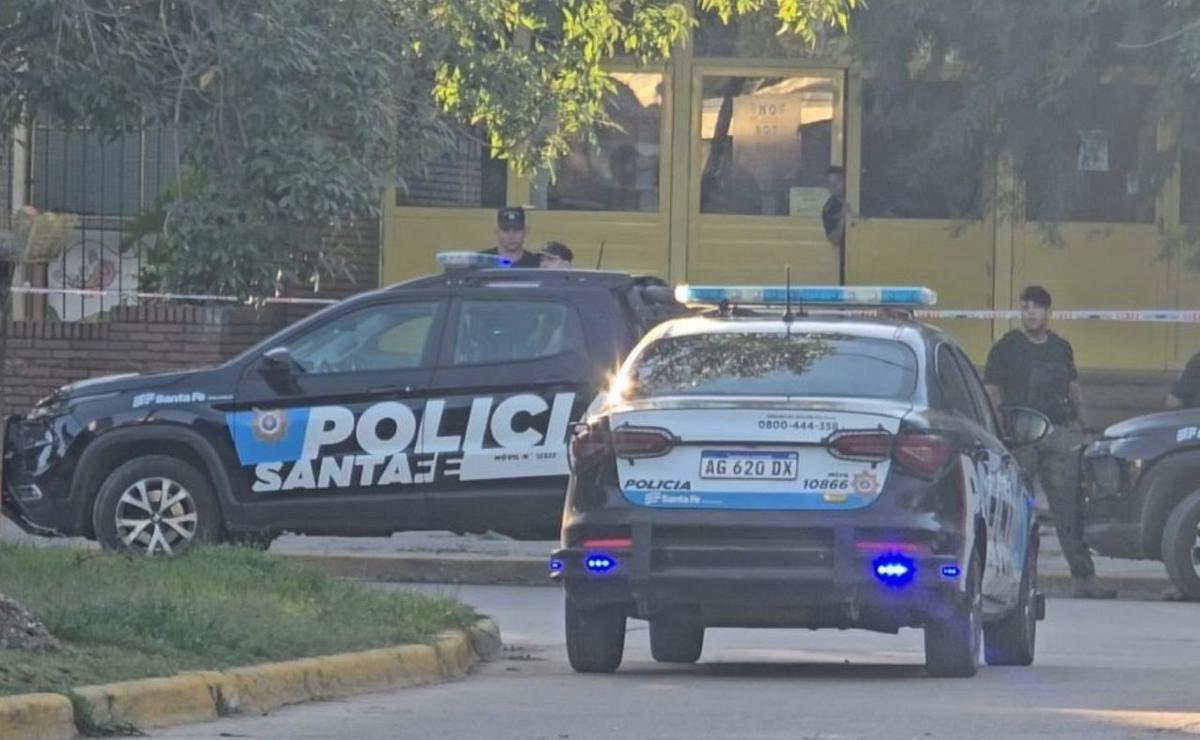 La escuela donde ocurrió el estremecedor crimen (gentileza RTS).