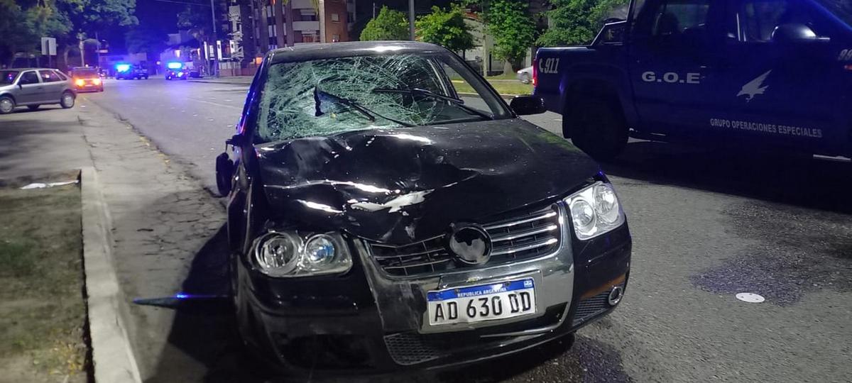 FOTO: La tragedia ocurrió en la noche del domingo en la avenida Almirante Brown.