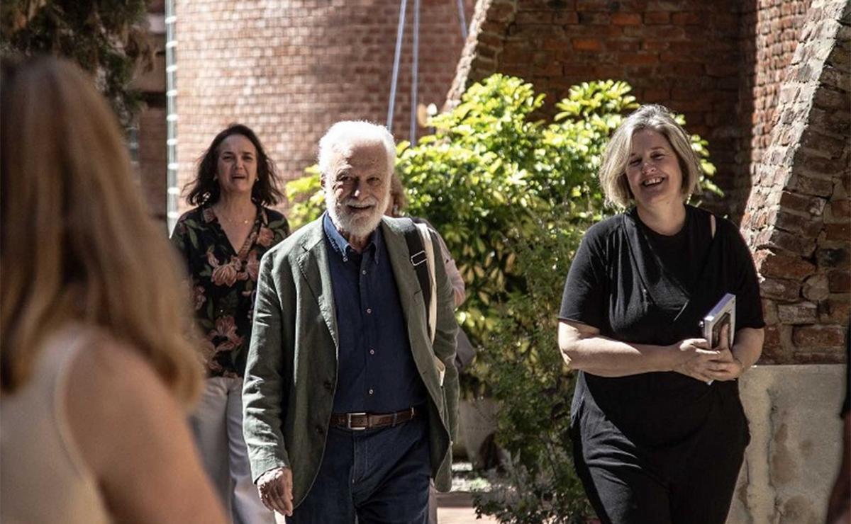 El reconocido pedagogo italiano Francesco Tonucci, en el CC Parque España.