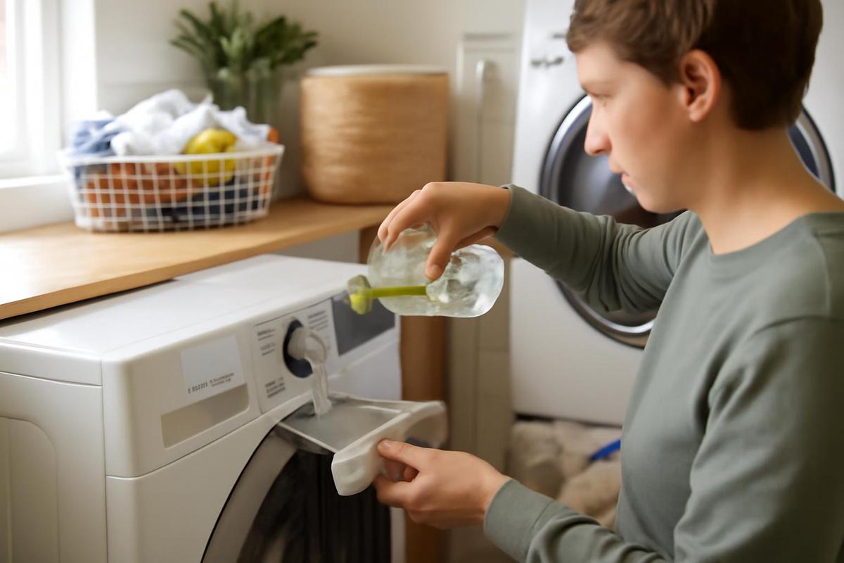 Cuidado con el uso de vinagre en la colada