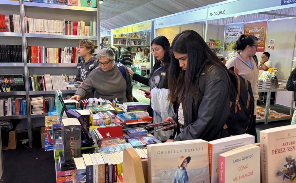 feria del libro en Rosario.
