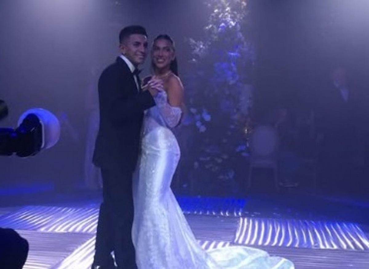 FOTO: El casamiento del campeón del mundo Thiago Almada con Antonella D''Alotta