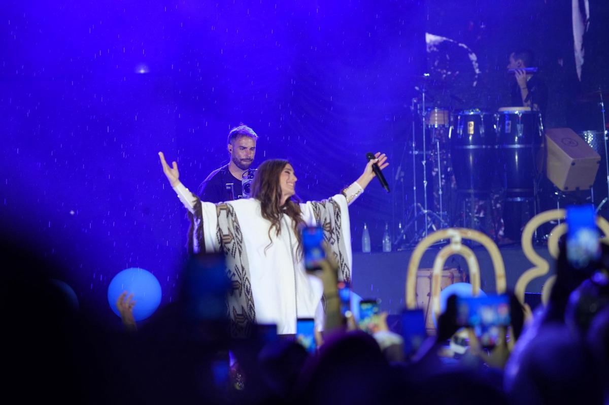 En fotos, así fue la mágica e histórica noche de Soledad en Cosquín