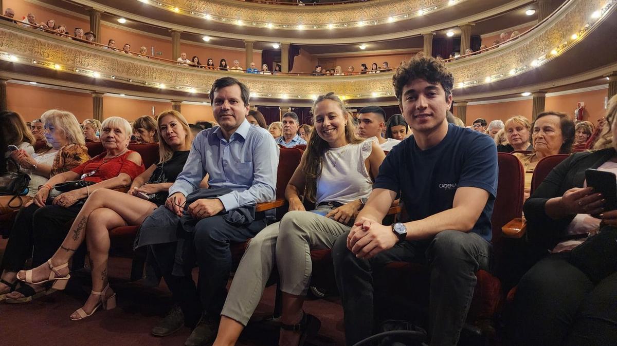 FOTO: Marcos Calligaris, gerente de Contenidos de Cadena 3, en el Teatro Real. 