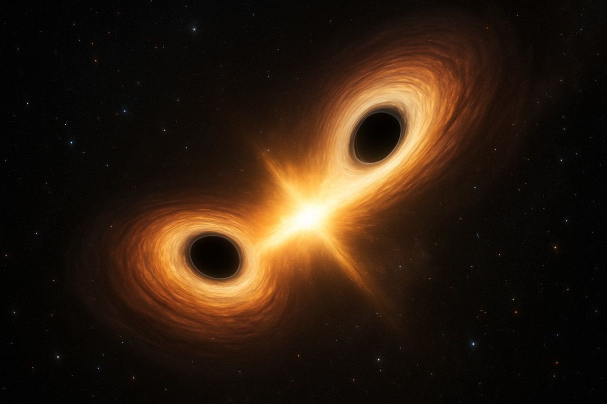 Colisiones de agujeros negros en la galaxia OJ 287