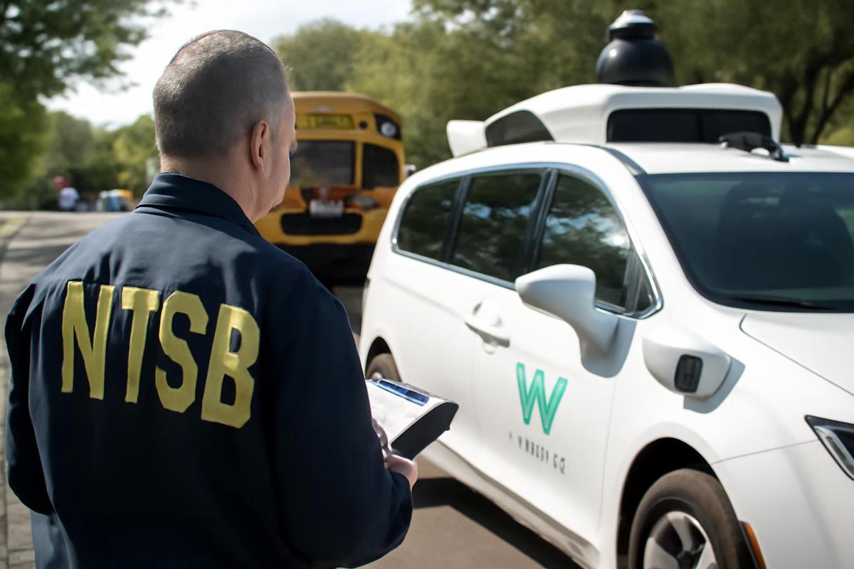 Waymo robotaxi en acción