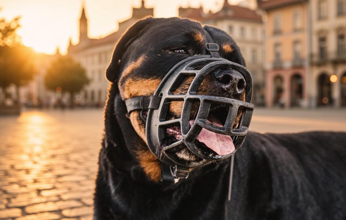 Perro potencialmente peligroso.