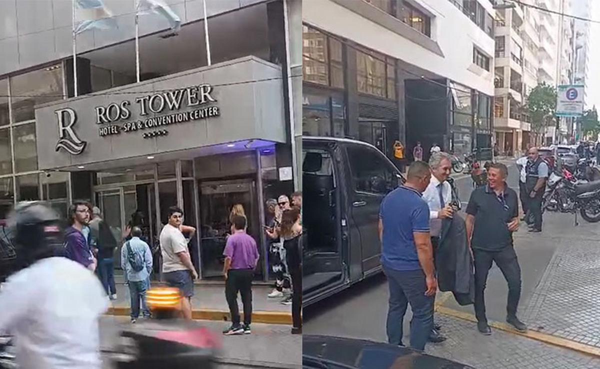 Milei y un acto final en Rosario para apuntalar a sus candidatos en Santa Fe.