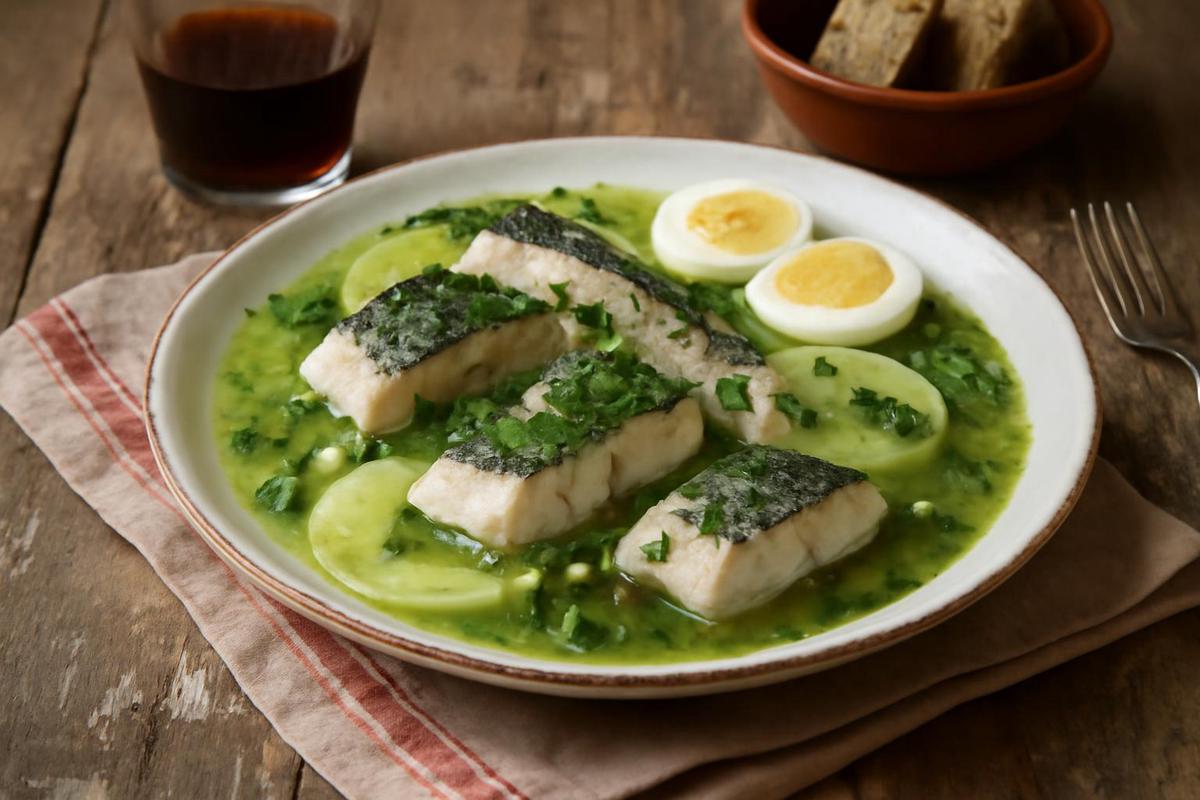 Merluza a la vasca, un plato tradicional español