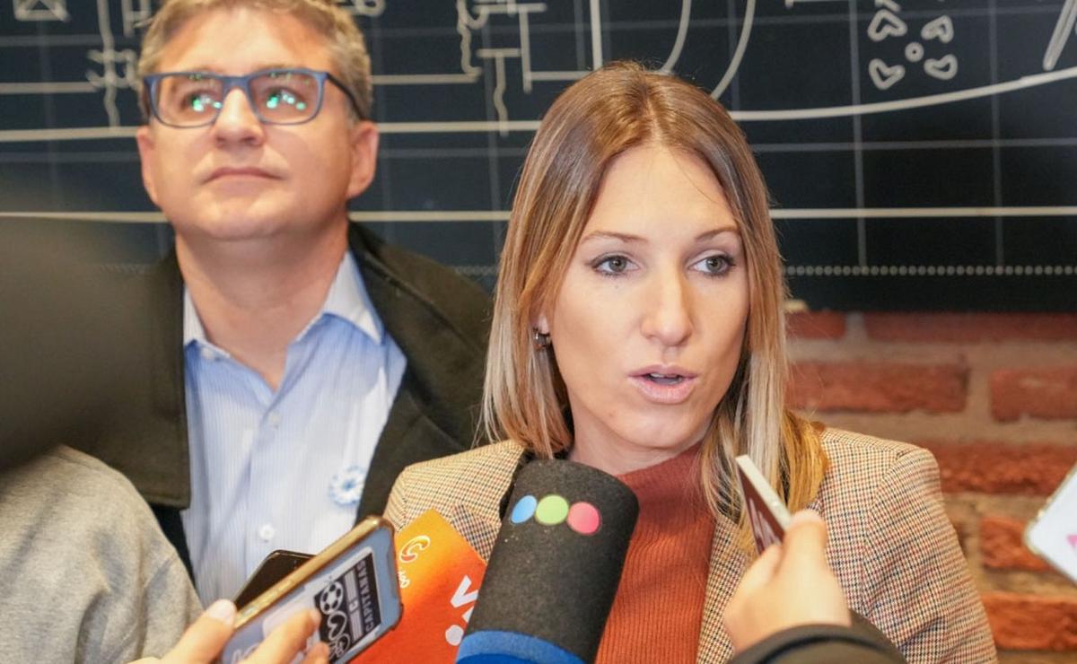 secretaria de Gestión Institucional del Ministerio de Justicia, Virginia Coudannes.