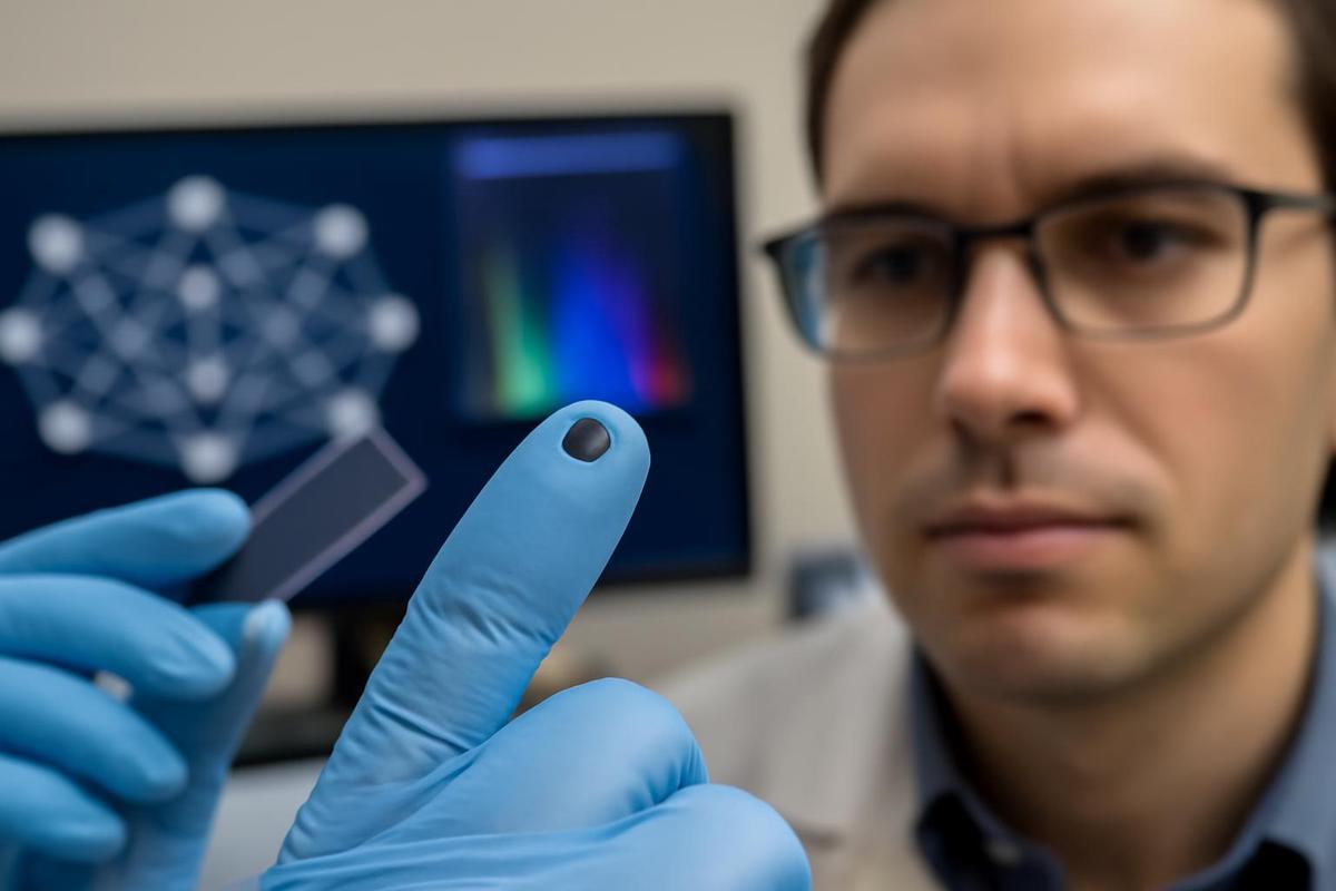 Chip espectrómetro de tamaño diminuto