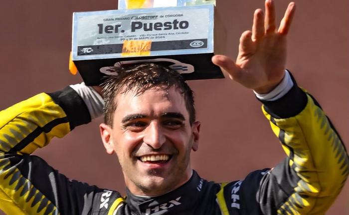 Facu Chapur ganó en Córdoba y festejó bailando cuarteto